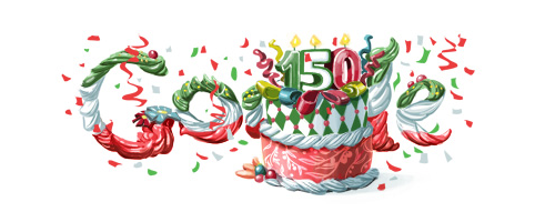Google Logo Doodle Italy